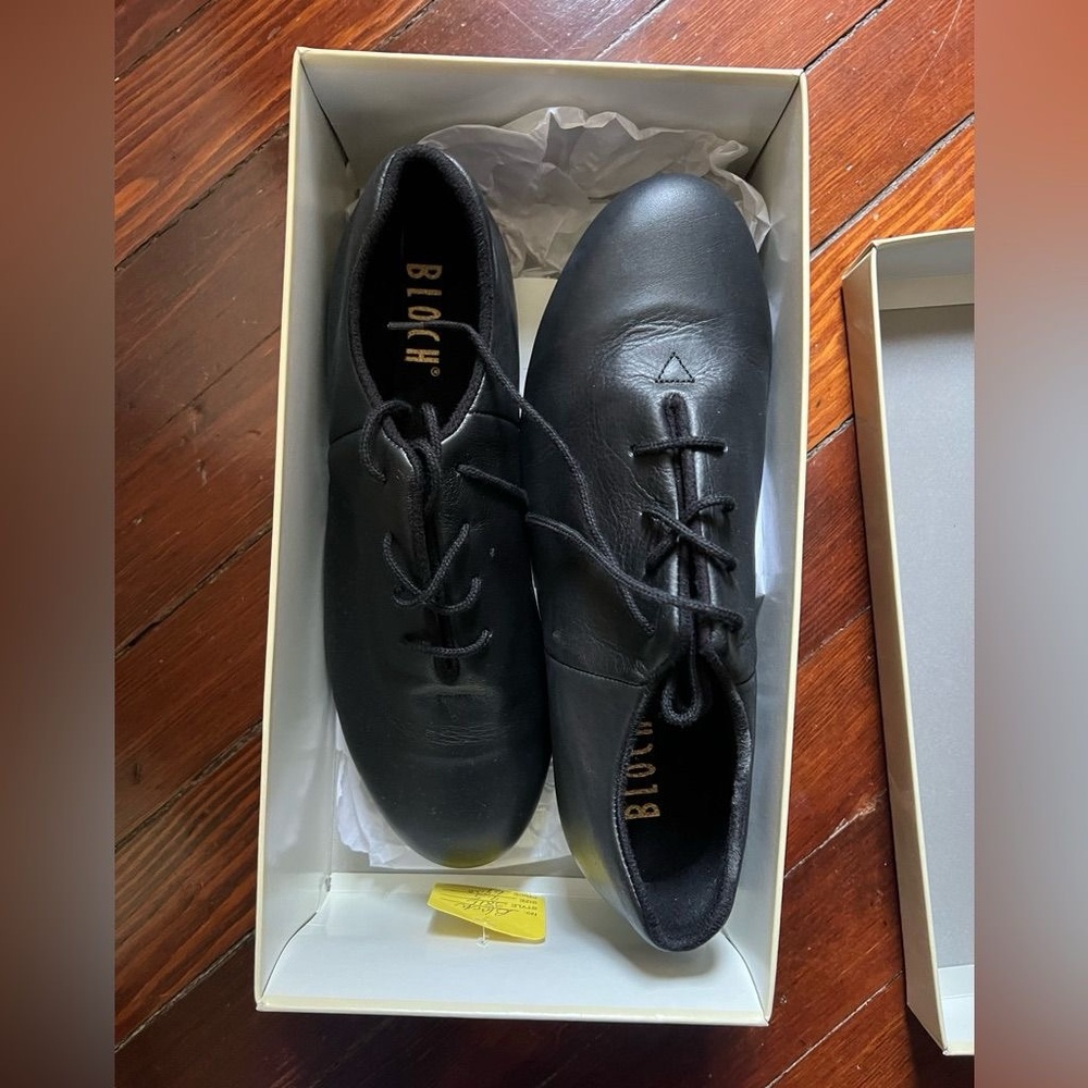 Bloch Classic Black Lace-Up Shoes